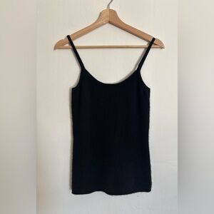 Cashmere Linklux Soft Black Tank Size M